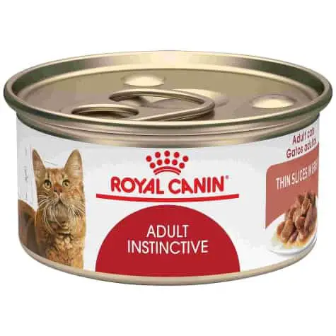 Croquettes Royal Canin Adult Instinctive Thin Slices in Gravy pour chat humide